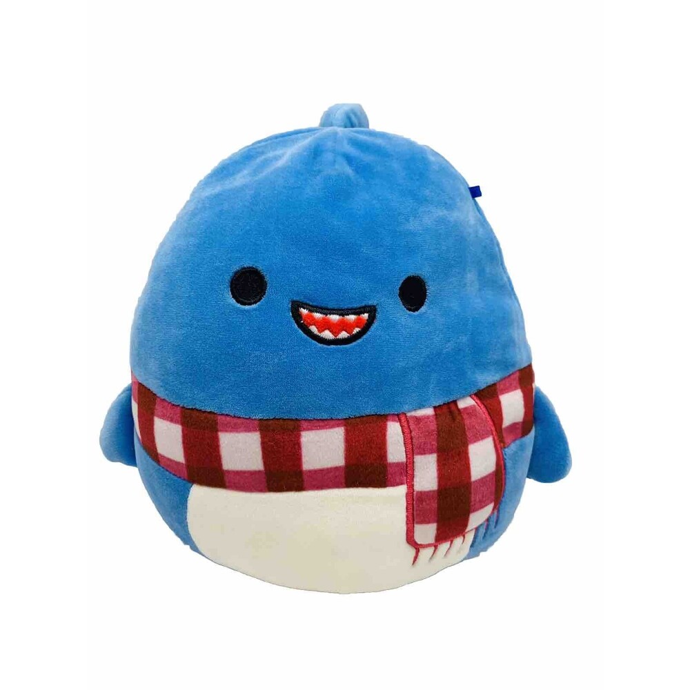 Squishmallows Rey The Blue Shark w/ Scarf 8" Plush Soft Squishy Stuffed Animal